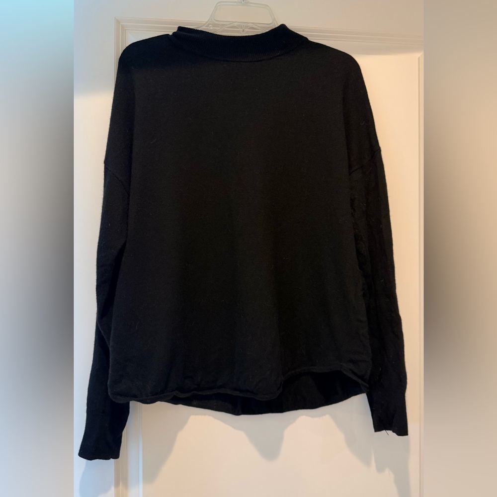 Madewell Charcoal Knit Sweater
